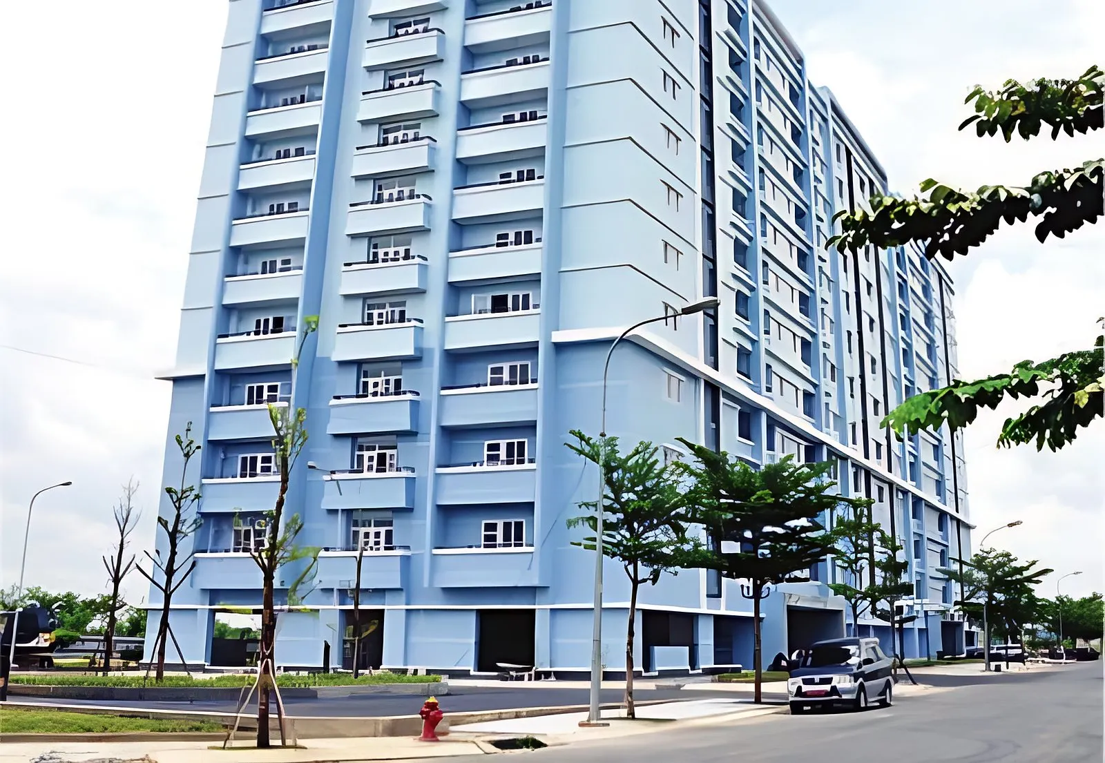 Nhà ở và làm việc cho cán bộ chiến sĩ Viện Kỹ thuật Xăng dầu